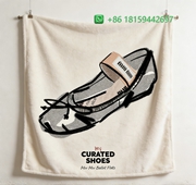 Miumiu Throw Blankets